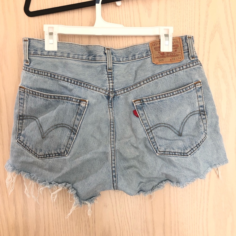 505 regular fit Levi cut off shorts